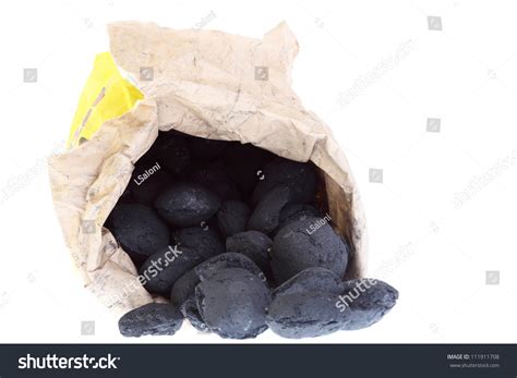 Sack Bag Coal Carbon Nugget Isolated Stock Photo Shutterstock