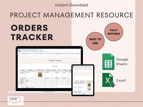 Orders Tracker Specifications Template Finishes Schedule Template Ff