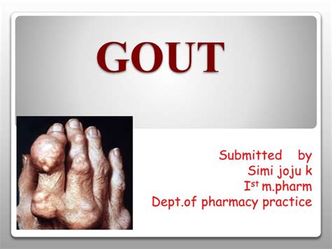 Gout Ppt