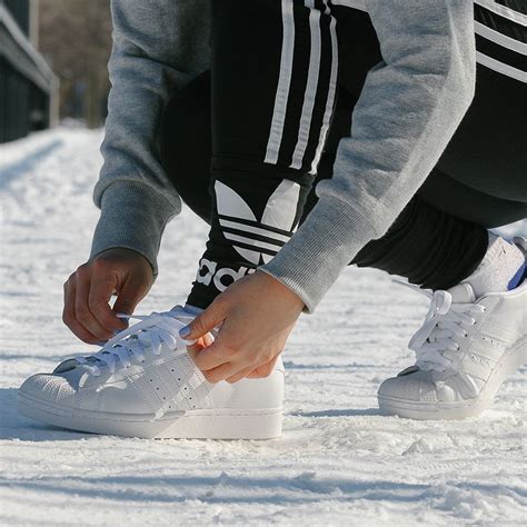 Shelltoes are always classic, and they look extra fresh in all white. I ...