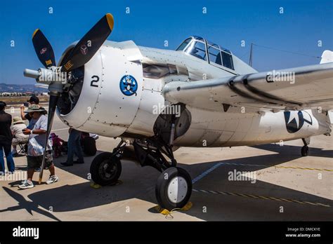 Grumman F4f Wildcat At The Wings Over Camarillo Airshow In Camarillo