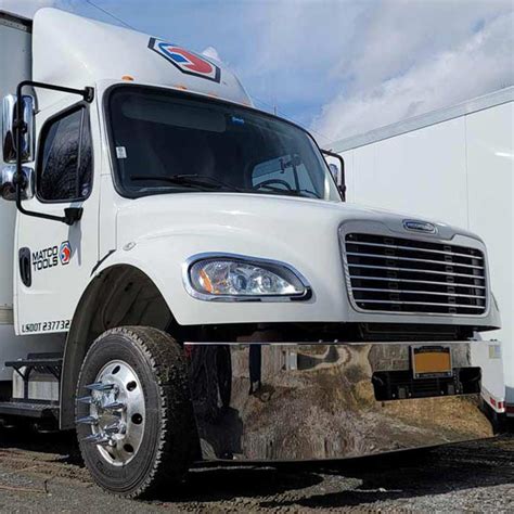 Freightliner Business Class M2 106 And 112 Flat Top Drop Visor Raneys