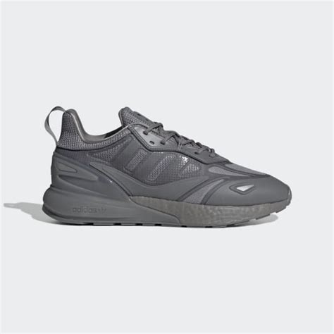 Adidas Zx K Boost Shoes Grey Adidas Uk