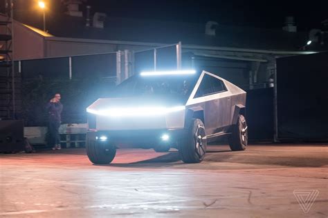 Tesla Cybertruck First Ride Inside Elon Musks Electric Pickup Truck