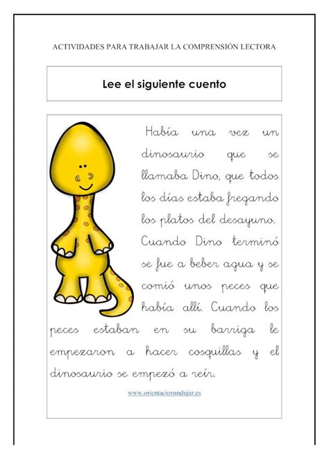 Pdf Lee El Siguiente Cuento Edu Xunta Gal Actividades Para