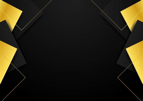 Premium Vector | Modern abstract black gold background vector abstract graphic design banner ...