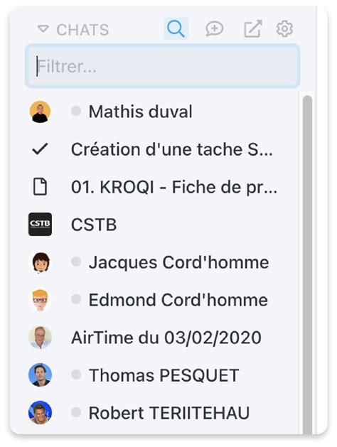 Partage de documents - Kroqi