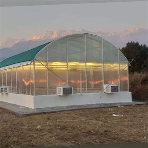 Dome Shaped Modular Polycarbonate Greenhouse For Agriculture At Rs