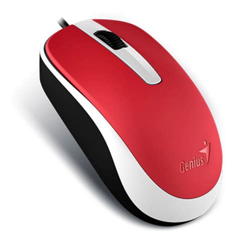 Mouse Genius Dx 120 Usb Rojo Megasoft Megasoft Argentina