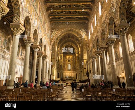 Palermo cathedral interior palermo sicily hi-res stock photography and ...