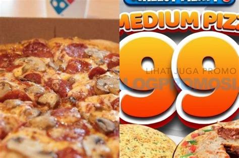 Promo Dominos Pizza Medium Cuma Bayar Rp Ribu Simak Ketentuannya