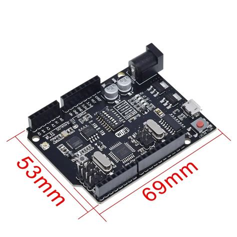 Unowifi R3 Atmega328pesp8266 32mb Memory Usb Ttl Ch340g For Arduino Uno Nodemcu Wemos