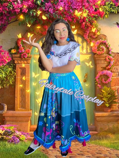 Mirabel Inspired By Encanto Cosplay Dress Adults Princess Etsy