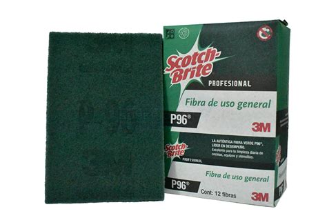 SCOTCH BRITE P96 VERDE 6X9 Madex Corporation S A Expertos En Food