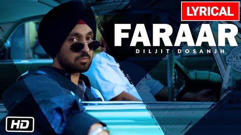 Check Out New Punjabi Official Lyrical Video Song Faraar Sung By