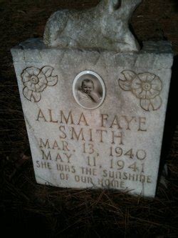 Alma Faye Smith 1940 1941 Find A Grave Memorial