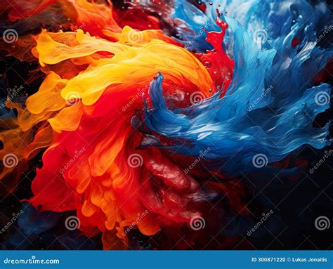 Abstract art of colors stock illustration. Illustration of design ...