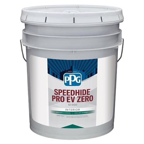 Ppg Speedhide Pro Ev Zero Gal Base Eggshell Interior Paint