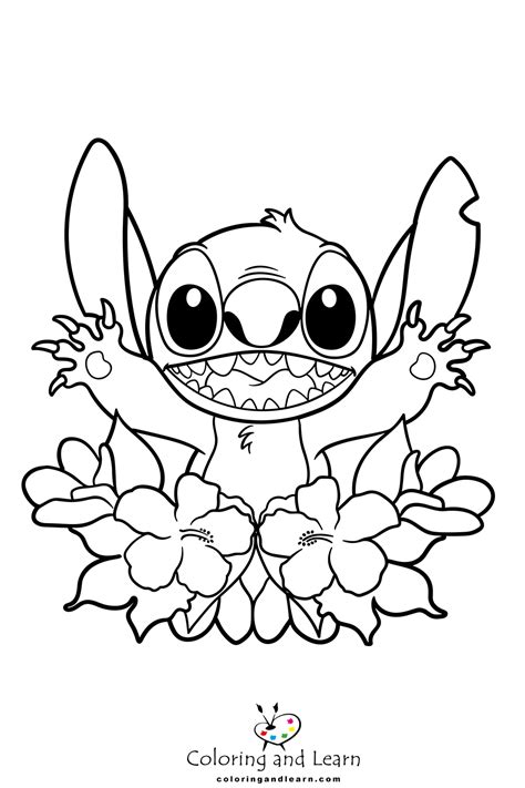 Stitch Coloring Pages (FREE) (2025) - Coloring and Learn