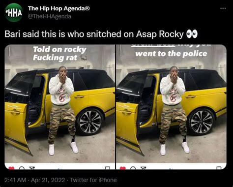 ASAP Relli Allegedly Called The Police On ASAP Rocky