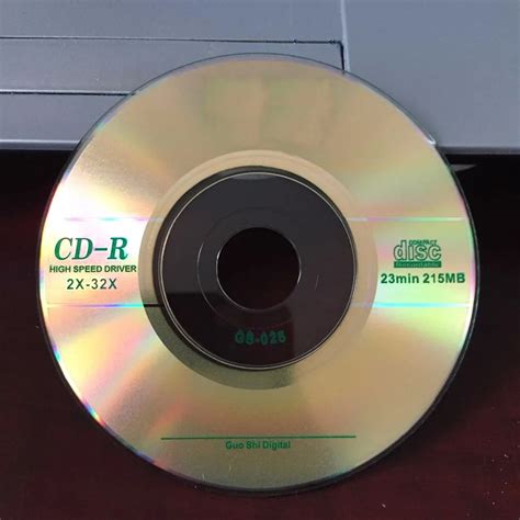 Wholesale 5 Discs A 32x 215 Mb Blank Printed 8 Cm Mini Cd R