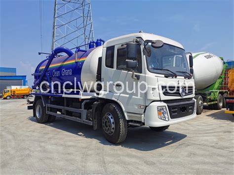 Chengli Sewage Suction Truck Liter Vacuum Septic Sewage Suction