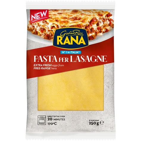 Lasagneplattor Färsk 250g Rana Handla mat online från din lokala ICA