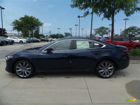 2018 Deep Crystal Blue Mica Mazda Mazda6 Grand Touring 127765827 Photo