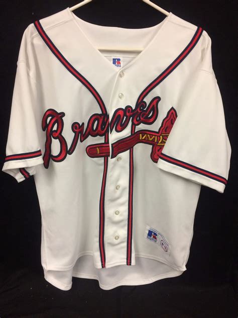 HANK AARON ATLANTA BRAVES BASEBALL JERSEY