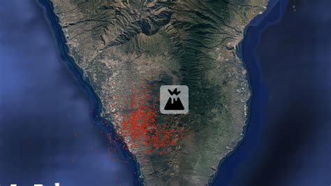 La Palma volcano map: Where the Canary Islands eruption happened and areas affected as 5,000 ...