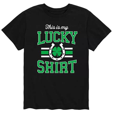 Mens This Is My Lucky Shirt Tee