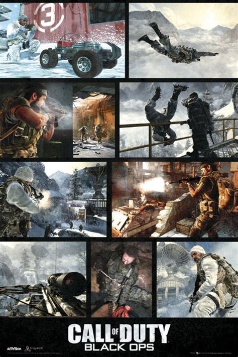 Poster Call Of Duty Black Ops Screen Wall Art Gifts Merchandise