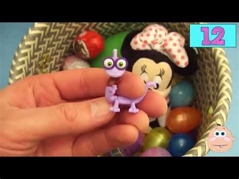 Baby big mouth 50 Disney surprise eggs - YouTube