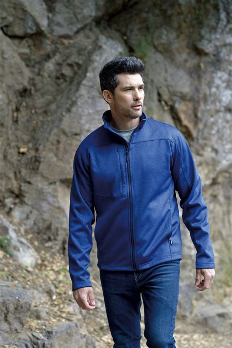 Landway Men S Flash Bonded Fleece Soft Shell Jacket 2814