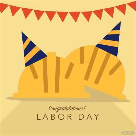 Labor Day Congratulations Clip Art in SVG, Illustrator, JPG, PNG, EPS ...