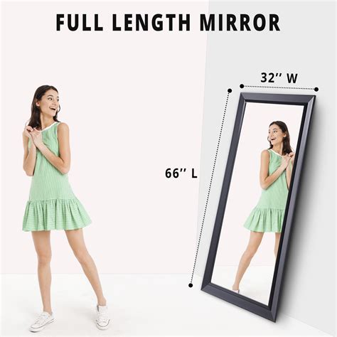 Wall Mirror, Full length Mirror, Framed Bevel Leaner Mirror, Full Body