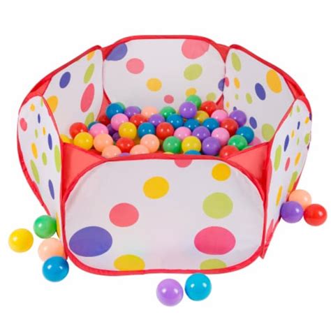 Pop Up Ball Pit Play Pen Tent For Babies And Toddlers Includes 200