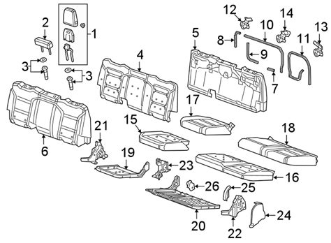 Gmc Sierra 1500 Seal Strip Cab Tabs Storage 84687197 Island Gm Duncan Bc