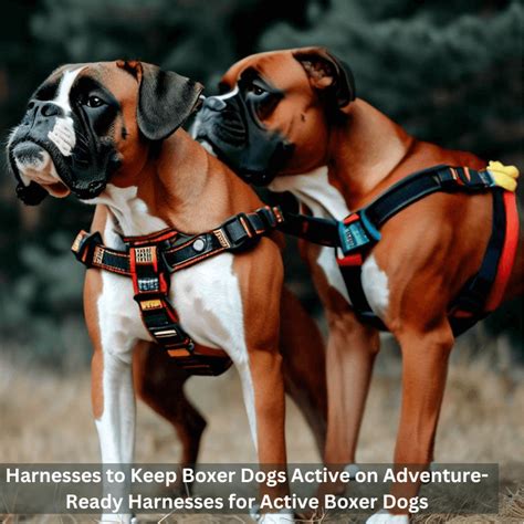 Harnesses to Keep Boxer Dogs Active on Adventure-Ready Harnesses for Active Boxer Dogs