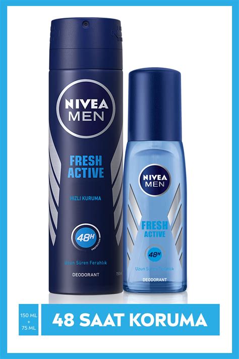 Nivea Pump Sprey Fresh Erkek Nivea Erkek Sprey Deodorant 150 ml Fiyatı