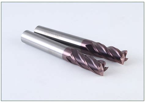 Tungsten Carbide Enough Stock End Mill Mm Hrc Coated Tialn