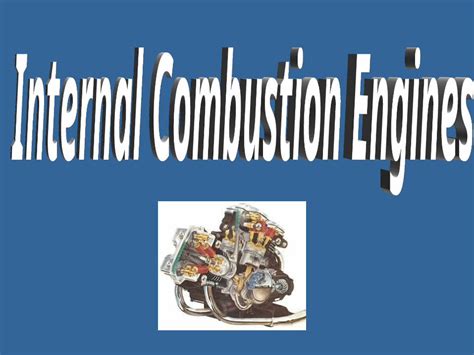 Ppt Internal Combustion Engines Ppt Dokumentips