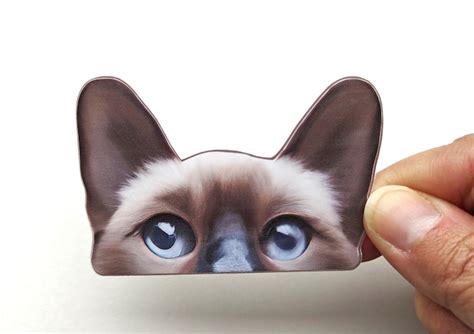 Siamese Cat Sticker Gift For Siamese Cat Mom Gift For Siamese Lover