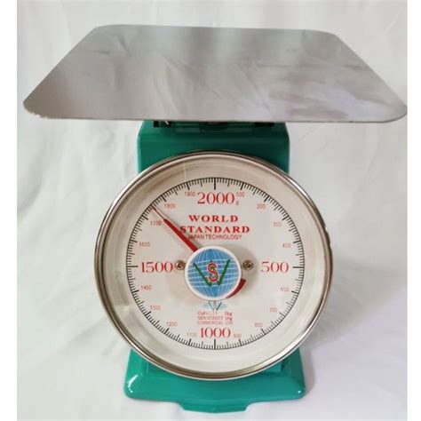 World Standard Metal Weighing Scale Kg Flat Shopee Philippines