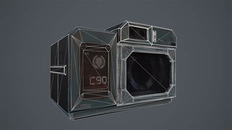 ArtStation - Cyberpunk Generator Part | Game Assets