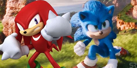 Sonic Hedgehog Movie Knuckles