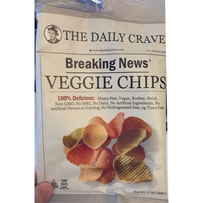 Top 50 most popular: veggie chips