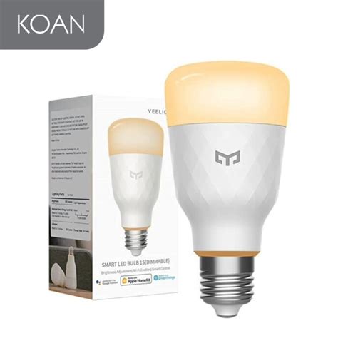 หลอดไฟ Yeelight Smart Led Bulb 1sdimmable Shopee Thailand