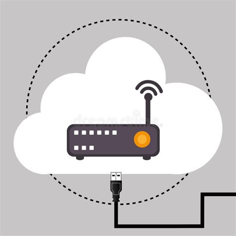 Data Center Security System Stock Illustration Illustration Of