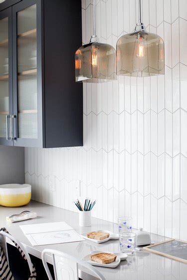 Sleek White Modern Kitchen Backsplash Ideas Hunker